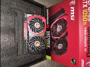 MSI GAMING X GTX 1050 Ti 4GB