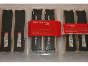 4GB DDR4 Kingston Hyper X 2666Mhz, 3200Mhz moduly