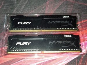 HyperX 2x 4GB KIT DDR4 2666 MHz CL15 Fury Black Se