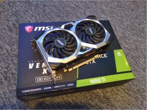 Predám grafiku MSI GeForce GTX 1660 Ti VENTUS XS 6