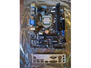 Doska MSI H81M-E34 + LGA 1150 Intel Celeron G1840