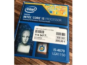 Intel i5-4670, 3.4GHZ boost na 3,8GHZ, 6MB Smart C