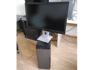 PC, Intel Xeon E3-1270, Monitor HP 27\'\'