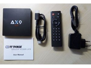 Android TV box AX9 MAX google TV smart