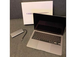 Zánovný Apple macbook air grey 13 3 model 2020 zar