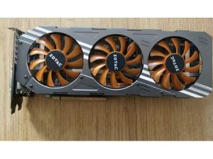 Predám používanú grafiku ZOTAC GTX 980 4GB