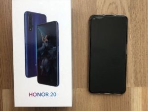 Honor 20 128 GB Dual SIM modrý