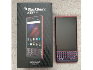 BlackBerry KEY2 LE 64GB Dual SIM červeno modrý