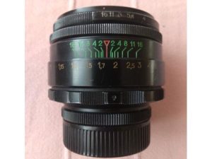 Helios 44-2 58mm f2, thread M42