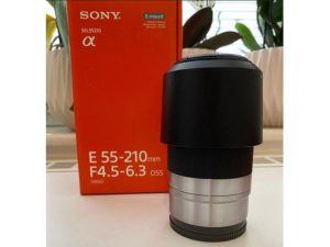 SONY SEL-55210 E 55-210MM F/4.5-6.3 OSS