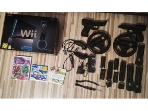 Predam hernu konzolu Nintendo Wii + 148hier