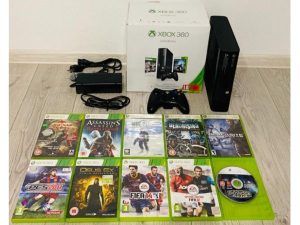 XBOX 360 Premium E 250GB + 10 hier