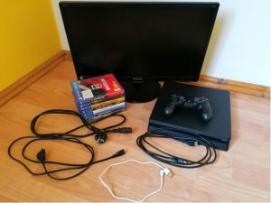 PS4 Slim 500GB+LCD Monitor Philips+7 hier /Všetko