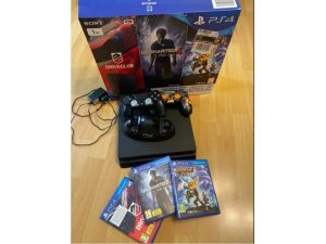 Sony Playstation 4 - 1 TB Slim + 2x Dualshock 4 V2