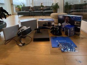 PS4 slim a VR (FULL VÝBAVA)