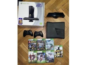 XBOX 360 250GB + Kinect