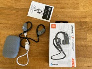 Bezdrôtové sluchátka JBL endurance dive