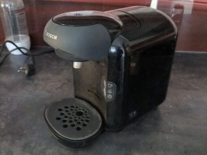 Bosch tassimo kapsulový kávovar funkčný za 20€