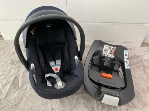 Autosedačka Cybex Aton Q Plus Midnight Blue 2018 + Aton vase 2-fix