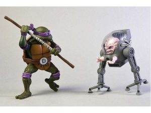 Nový Set Ninja korytnačky Donatello vs. Krang 2-Pa