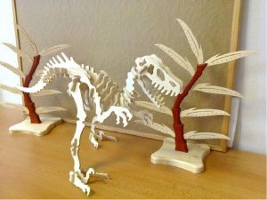 3D PUZZLE stavebnica RAPTOR