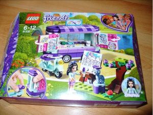 LEGO Friends 41332 Emma a jej umelecký stojan