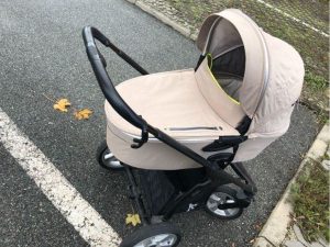 kočík xlander trojkomb., isofix zakl. pre dve auta