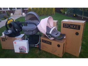 Kočík Stokke Black Melange