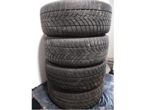 205/55 R16 Predam 4 zimne pneu na plechovych disko