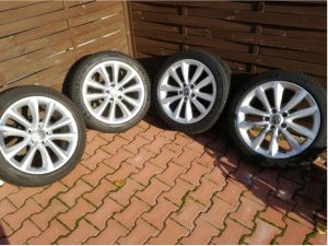 Disky Opel 5x115 r 18, zimné pneu 235/45 r18