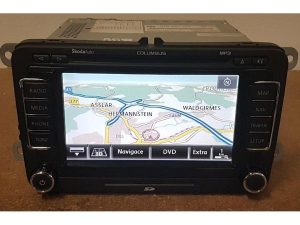 Skoda Columbus RNS 510 Navi DVD PIN KOD