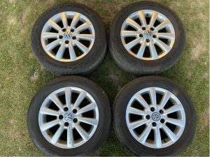 Elektróny 5x112 R16 so zaťažovymi pneu 215/55 R16