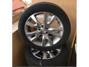 Disky original opel 5x115 r19, letne pneumatiky