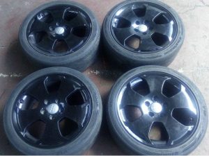 Čierne alu disky Audi 7,5x17, 5x112