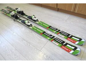 Predám jazdené lyže ELAN Race GSX - 176cm