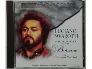 CD Luciano Pavarotti La Bohème