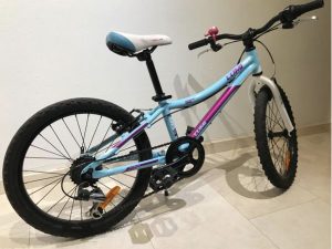 Detský bicykel Kellys Lumi 30 light blue (20\'\')