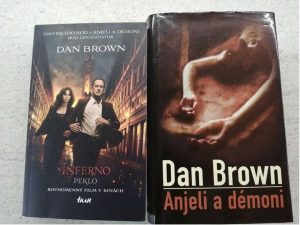 2x DAN BROWN--knihy sú vo výbornom stave a predáva