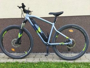 MTB elektrobicykel Rockrider E- ST 100