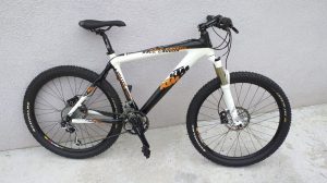 KTM Race Carbon - wheels 26 / ram Lko