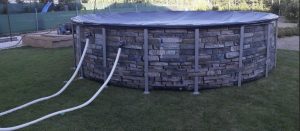 Above ground pool Bestway 5.46m round