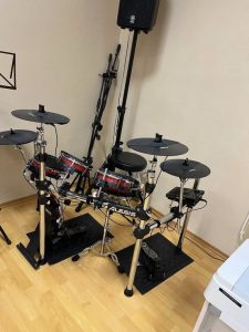 Alesis Crimson II electronic drums.