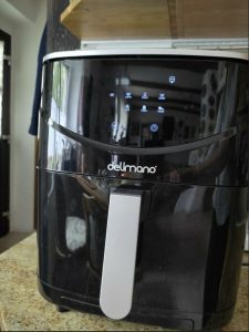 Delimano Deluxe Noir hot air fryer