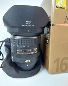 Nikkor DX 16-80 mm f/2,8-4E ED VR