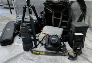 Nikon 300+ entire photo equipment