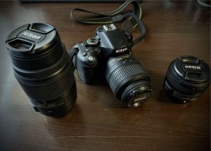 NIKON D5100 + 3 lenses