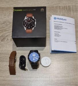 Huawei Watch GT2 46 mm, v češtině - perfektní stav