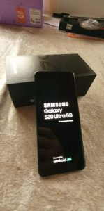 Samsung galaxy S20 ultra Black