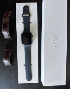 Apple Watch S7 Cellular 45mm Midnight Aluminium