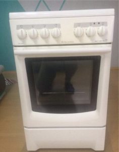 modern Electrolux 220V electric stove